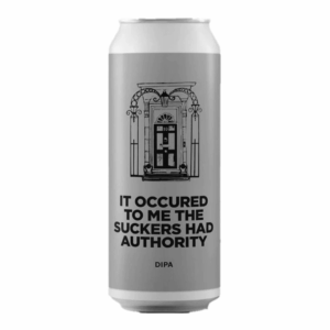 It Occured to Me that Suckers had Authority