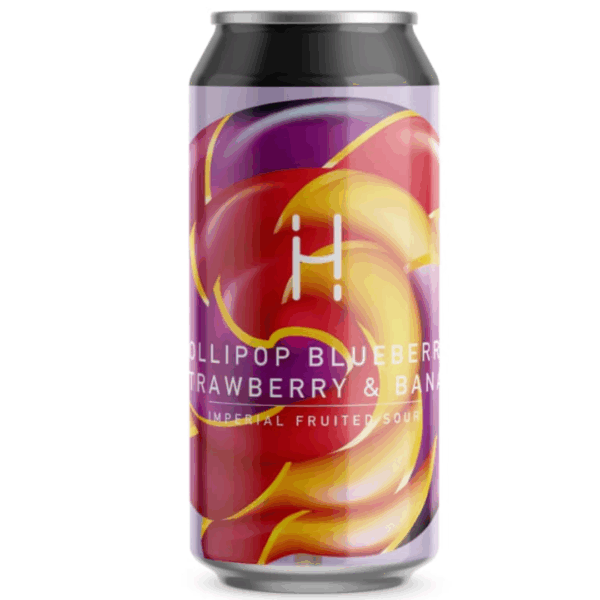 Lollipop: Blueberry & Strawberry & Banana Imperial Fruited Sour