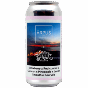 Strawberry X Red Currant X Coconut X Pineapple X Lemon Smoothie Sour Ale