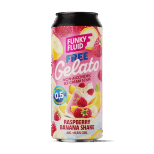 Free Gelato: Raspberry & Banana Shake