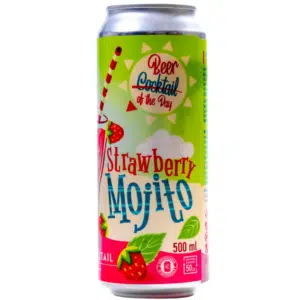 Beer Cocktail: Strawberry Mojito