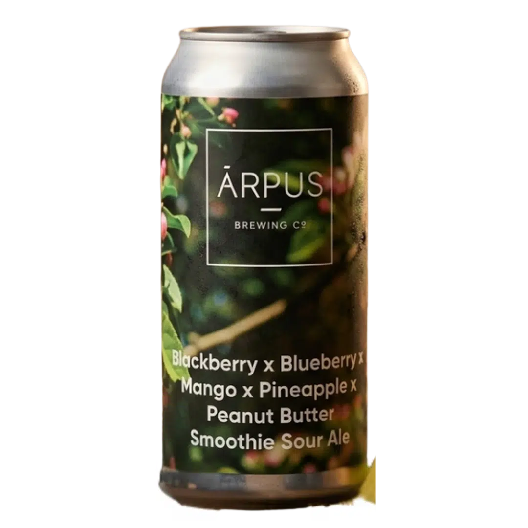 Blackberry x Blueberry x Mango x Pineapple x Peanut Butter Smoothie Sour Ale