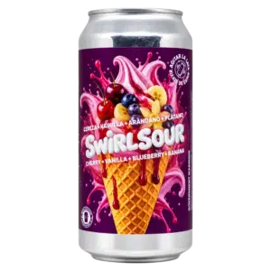 Swirl Sour Cherry, Vanilla, Blueberry, Banana